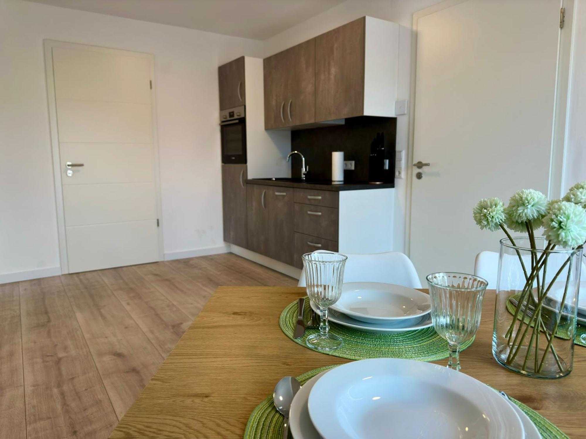 Zentrale Wohnung 5 - Kostenloser Parkplatz - Hdz - Bali Therme - Gop 巴特恩豪森 外观 照片